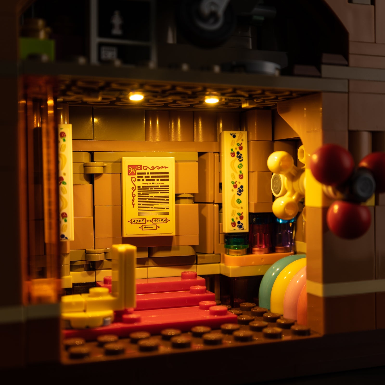 Light Kit For LEGO Hocus-Pocus-Sanderson-Sisters-Cottage 21360 - Gallery Image 8