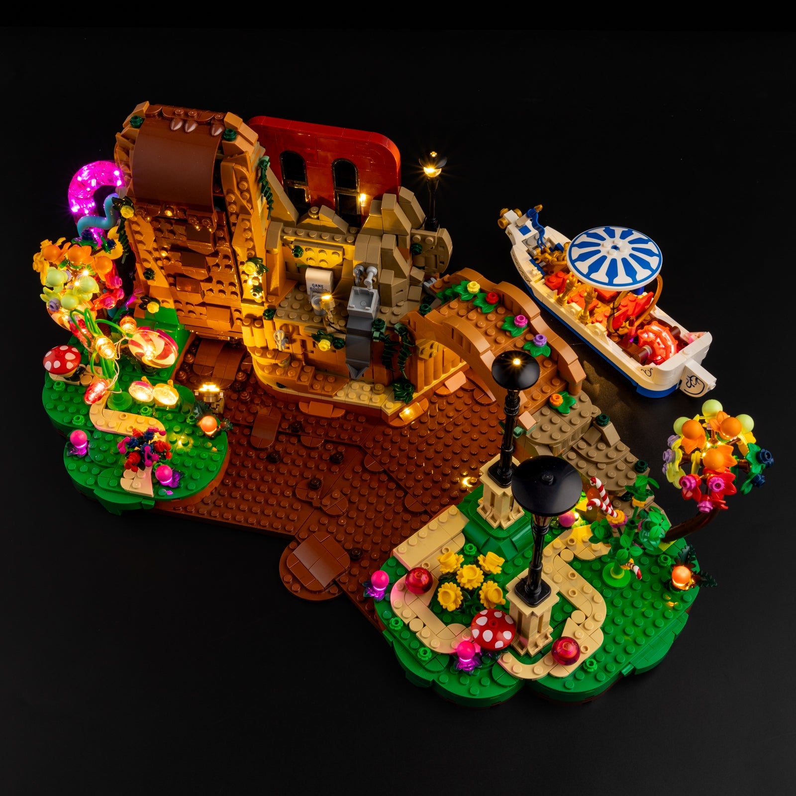 Light Kit For LEGO Hocus-Pocus-Sanderson-Sisters-Cottage 21360 - Gallery Image 5