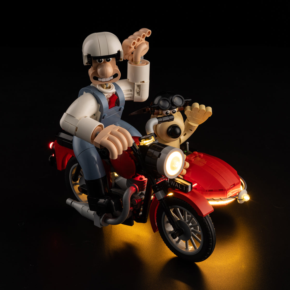 Light Kit For LEGO Wallace & Gromit 21371