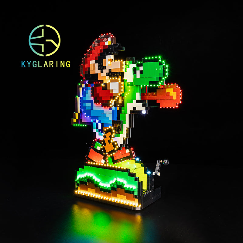 LED Light Kit for Super Mario World™: Mario & Yoshi 71438