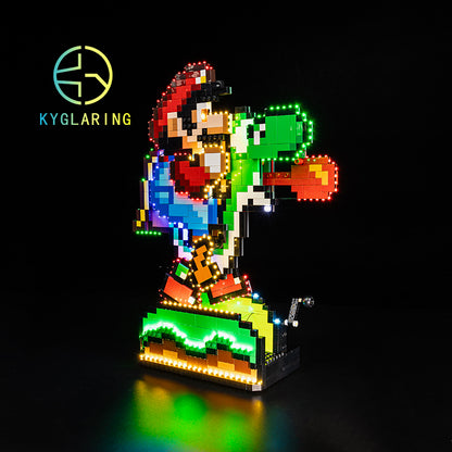 LED Light Kit for Super Mario World™: Mario & Yoshi 71438