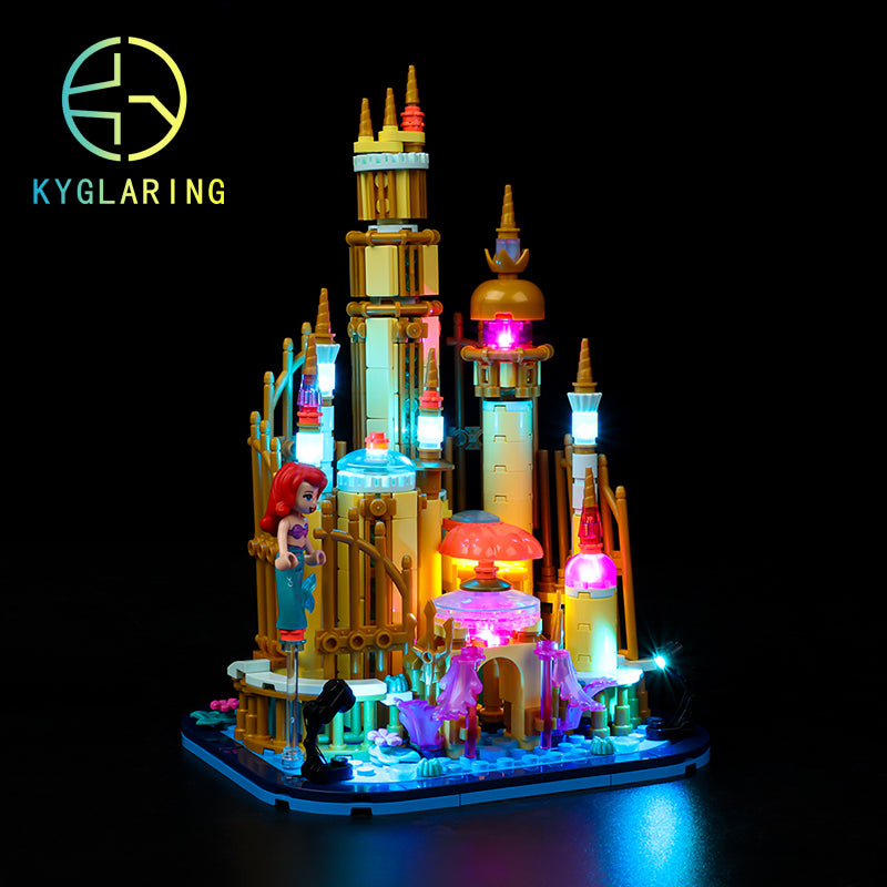 Led Lighting Set for Mini Disney Ariel's Castle 40708