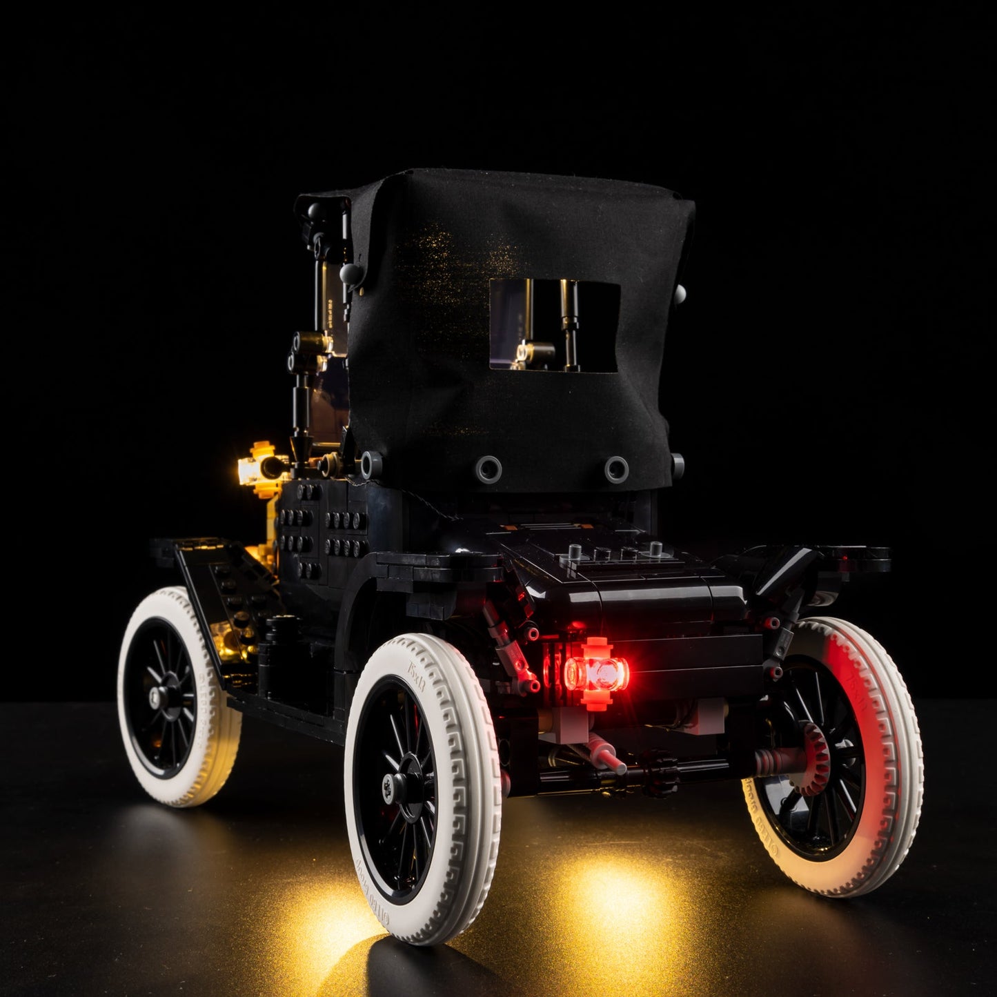 Light Kit For LEGO Ford Model T Touch Version 11376 - 3-on