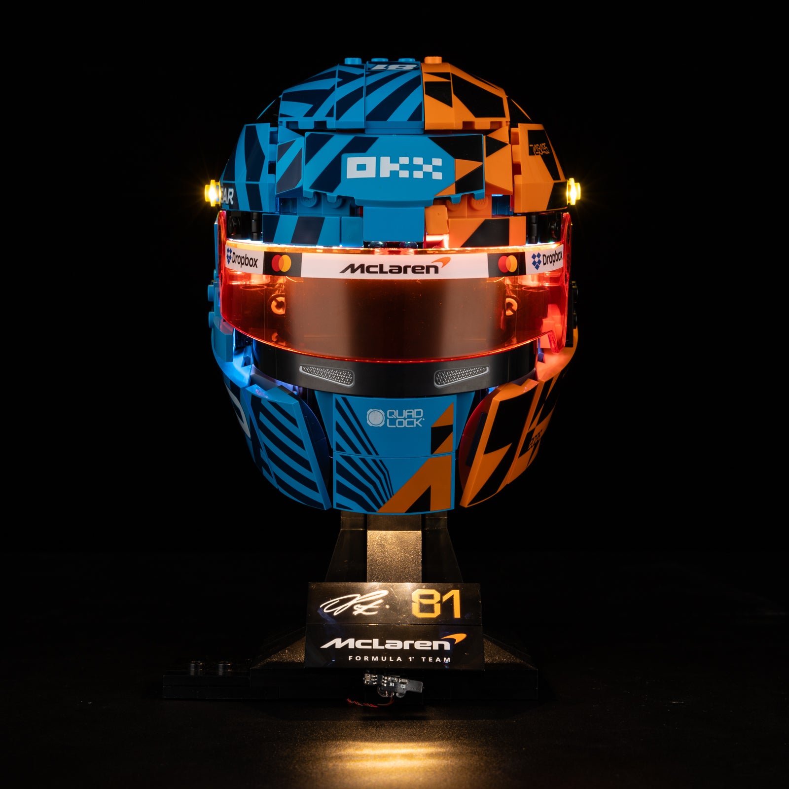 Oscar Piastri Helmet 43017 - additional detail view