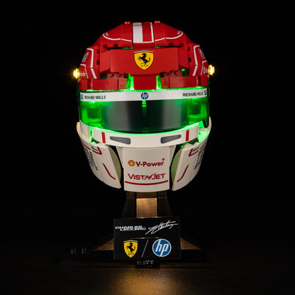 Light Kit For LEGO Charles Leclerc Helmet 43014 - 3-on