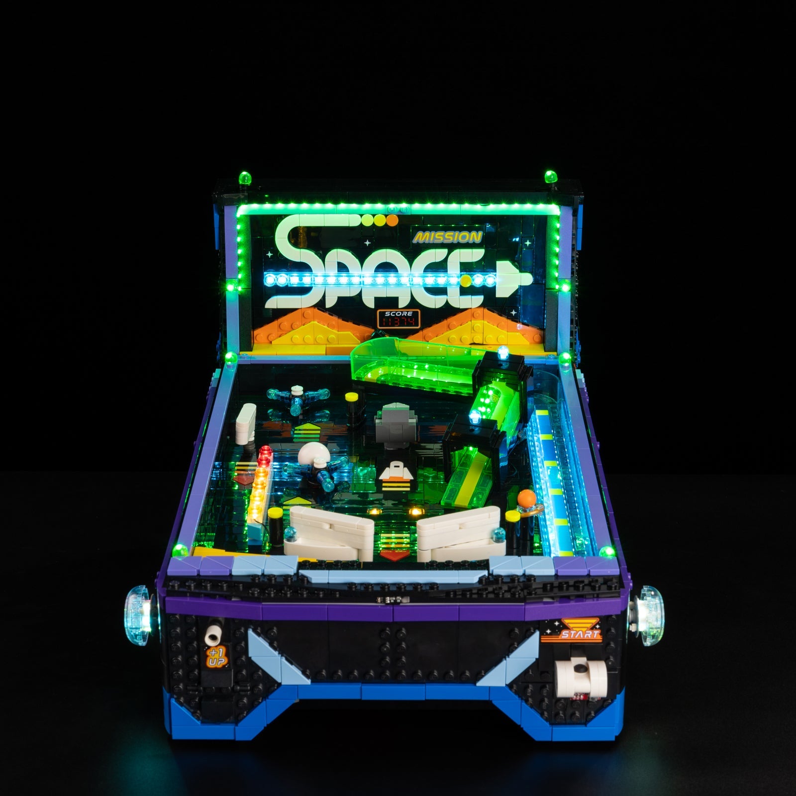 Light Kit For LEGO Arcade Pinball Machine 11374 - 3-on
