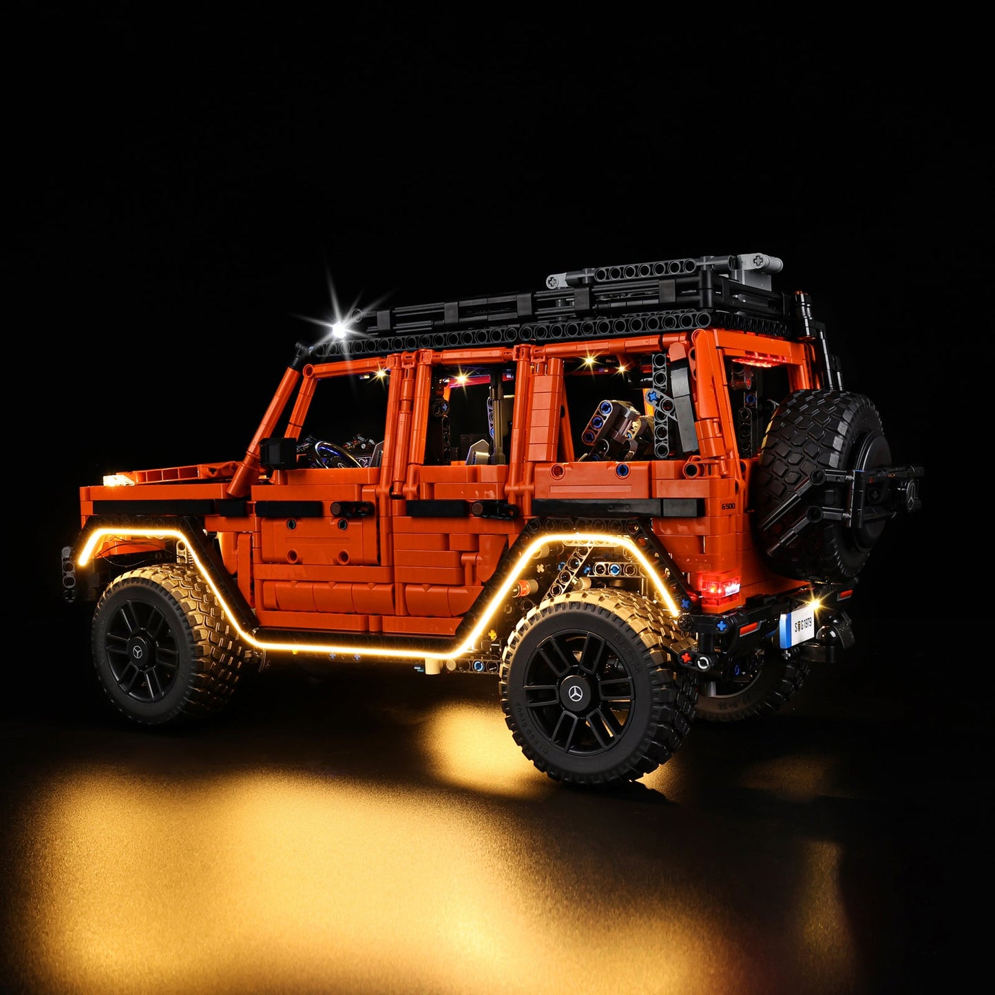 Light Kit For LEGO Mercedes-Benz G 500 PROFESSIONAL Line 42177 - 3-on