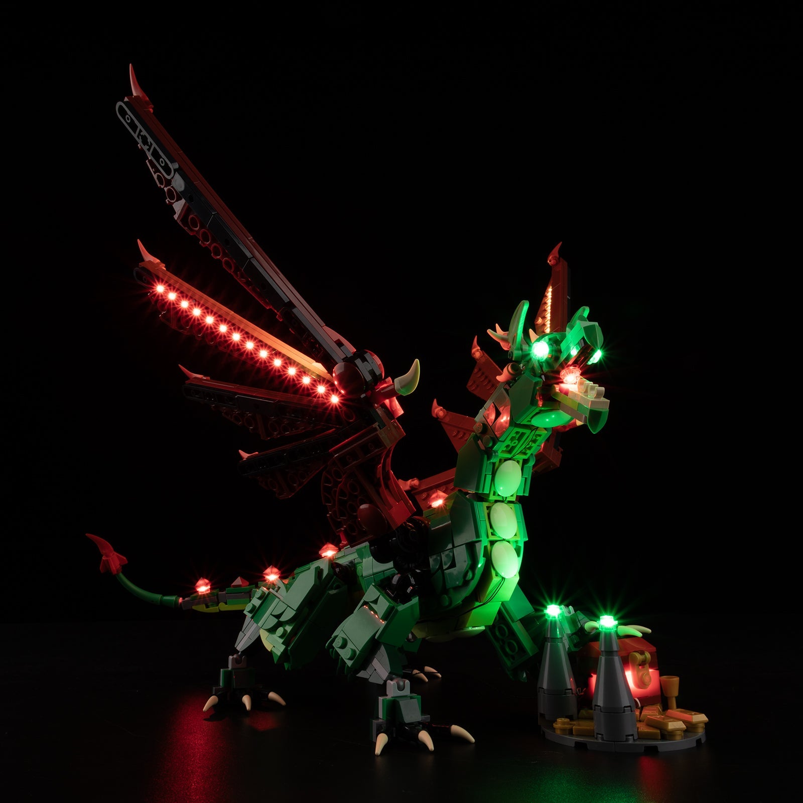Light Kit For LEGO Medieval Dragon 31161 - 31161-Medieval-Dragon-5-on