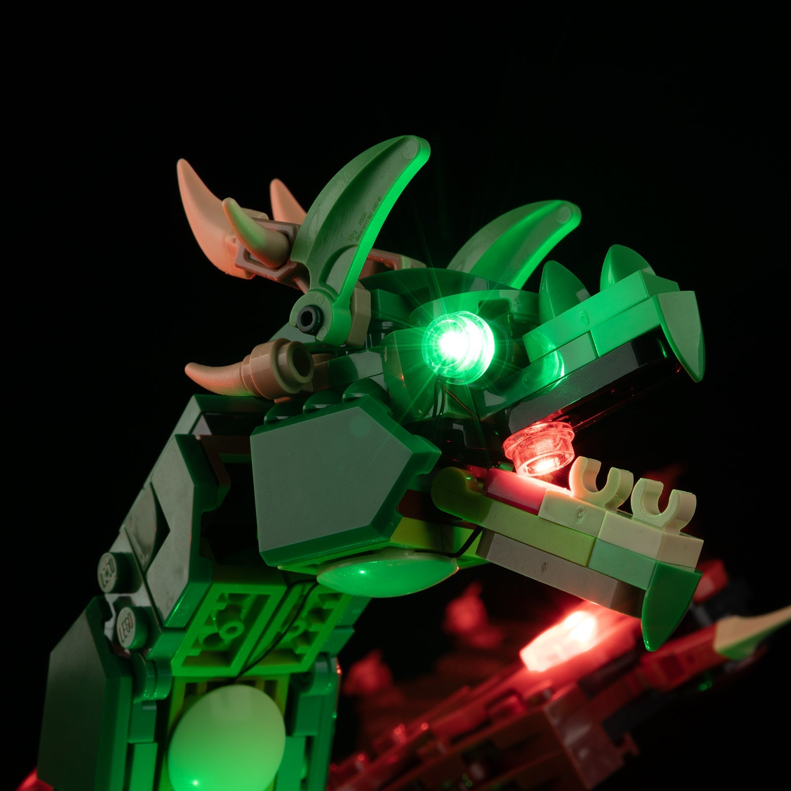 Light Kit For LEGO Medieval Dragon 31161 - 31161-Medieval-Dragon-6-details