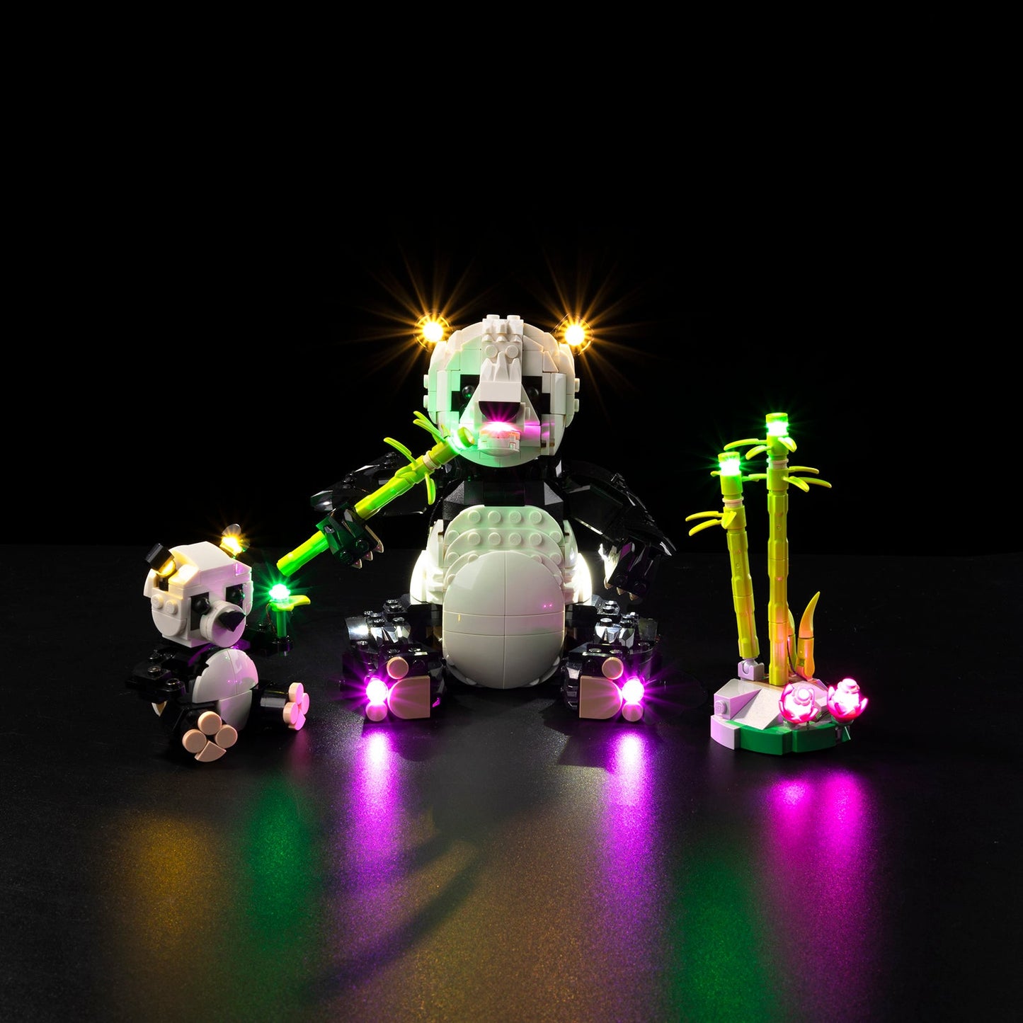 Light Kit For LEGO Wild Animals Panda Family 31165 - 31165-Wild-Animals-Panda-Family-2-on