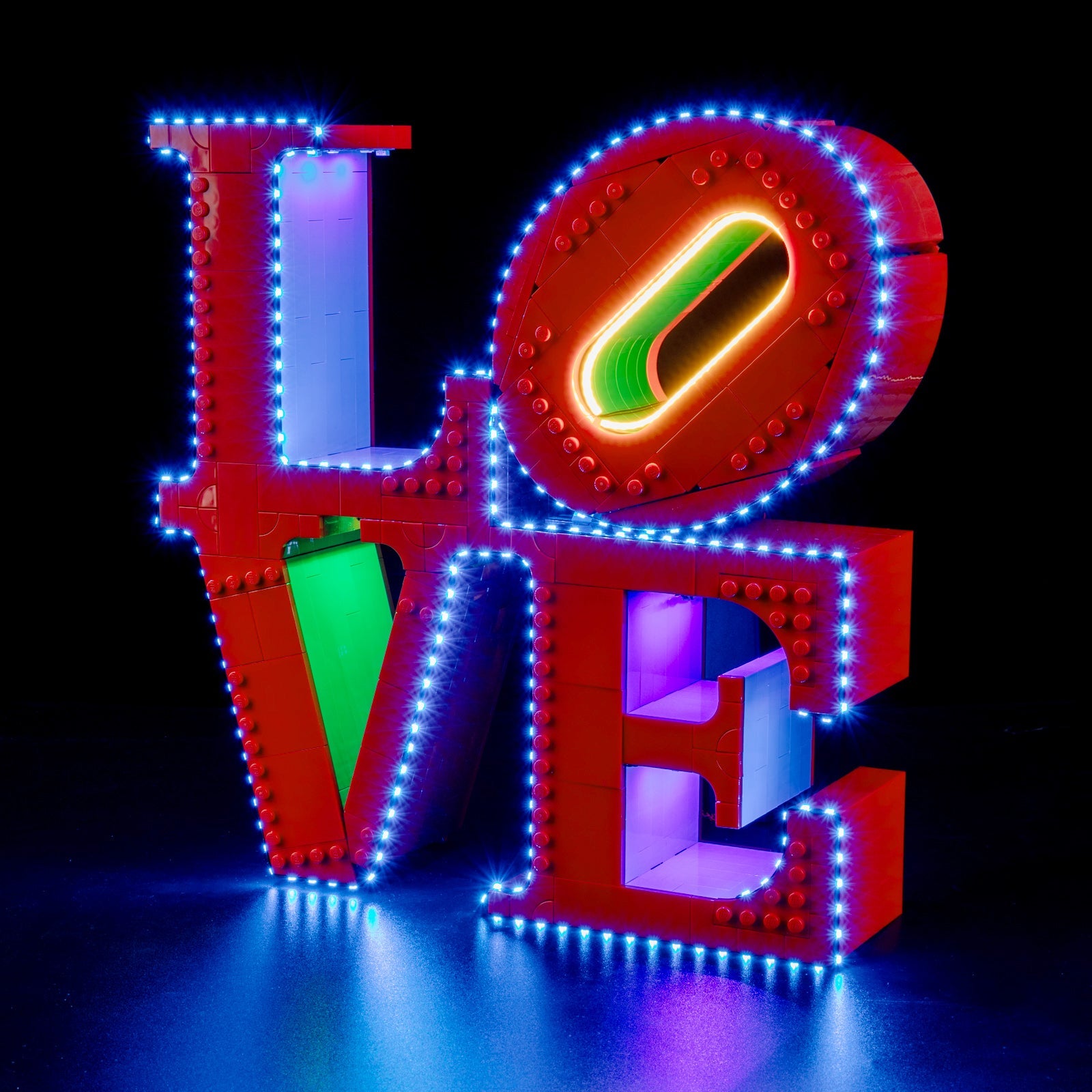 Light Kit For LEGO LOVE 31214 - 31214-LOVE-2-on-blue