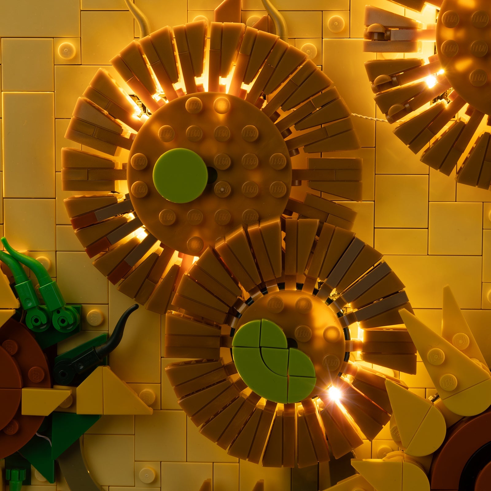 Light Kit For LEGO Vincent van Gogh Sunflowers 31215 - 31215-Vincent-van-Gogh-Sunflowers-12-details
