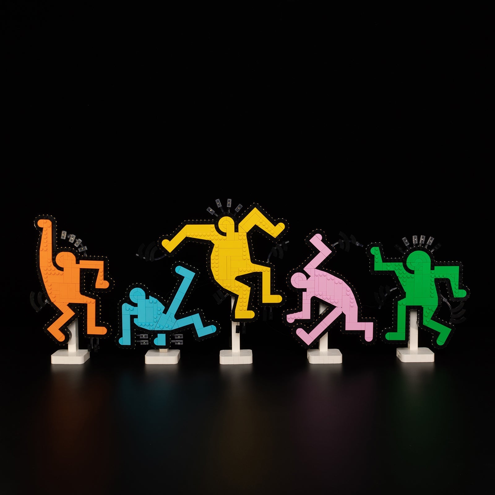 Light Kit For LEGO Keith Haring Dancing Figures 31216 - 31216-Keith-Haring-Dancing-Figures-1-off