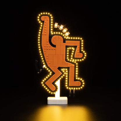 Light Kit For LEGO Keith Haring Dancing Figures 31216 - 31216-Keith-Haring-Dancing-Figures-6-details