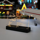LED Acrylic Nameplate for Concorde