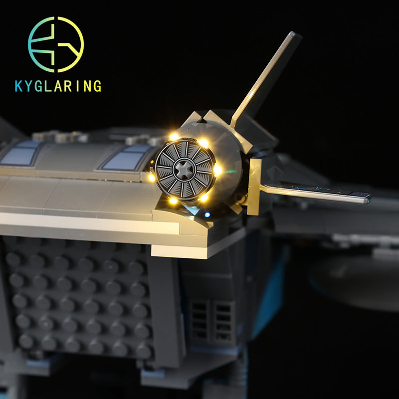 Led Lighting Set for The Avengers Quinjet 76248