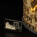 LED Acrylic Nameplate for Colosseum