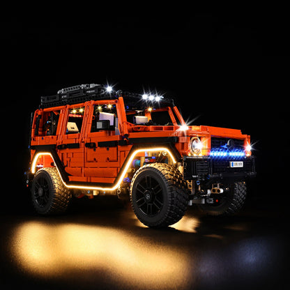 Light Kit For LEGO Mercedes-Benz G 500 PROFESSIONAL Line 42177 - 4-on
