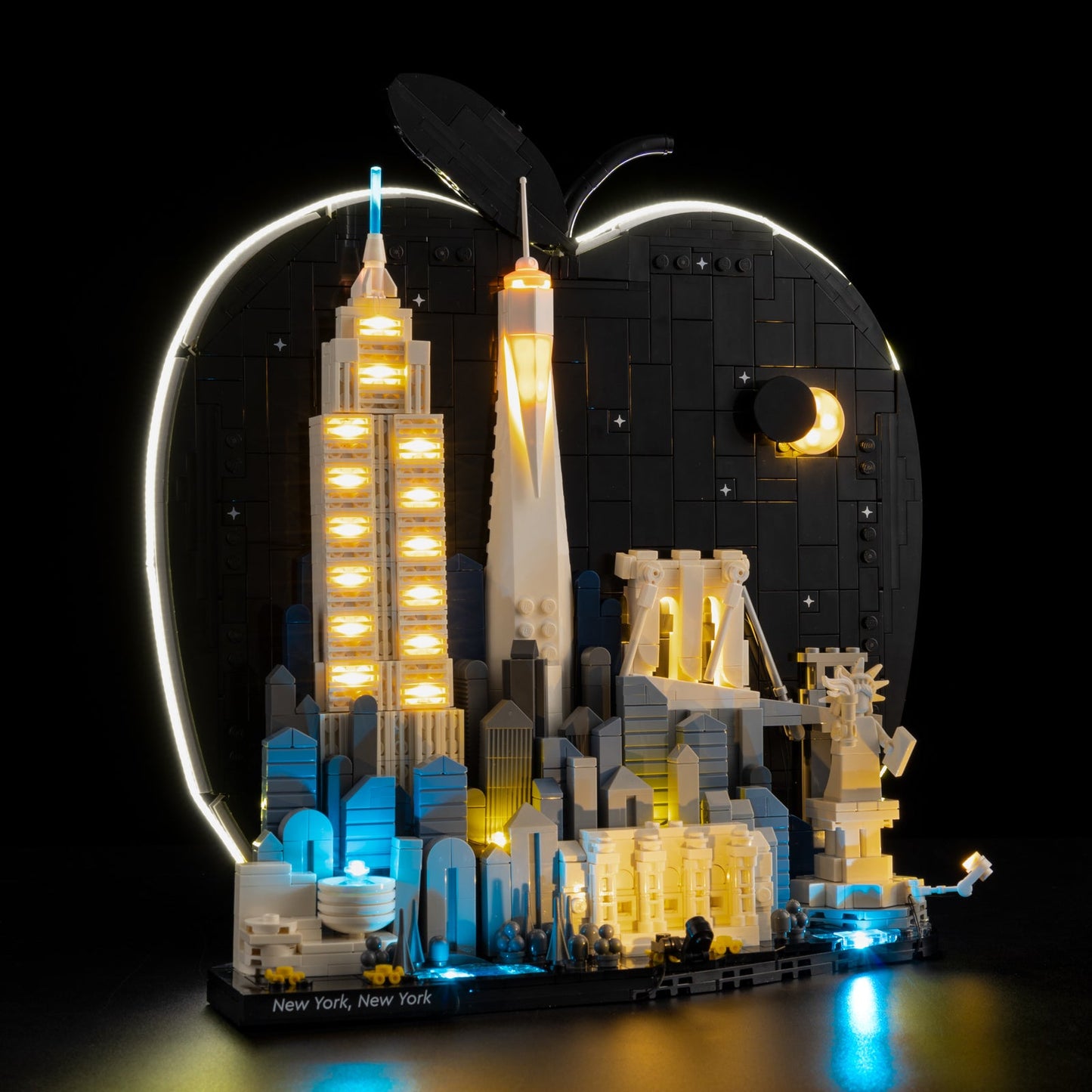 Light Kit For LEGO New York New York 21066 - 4-on
