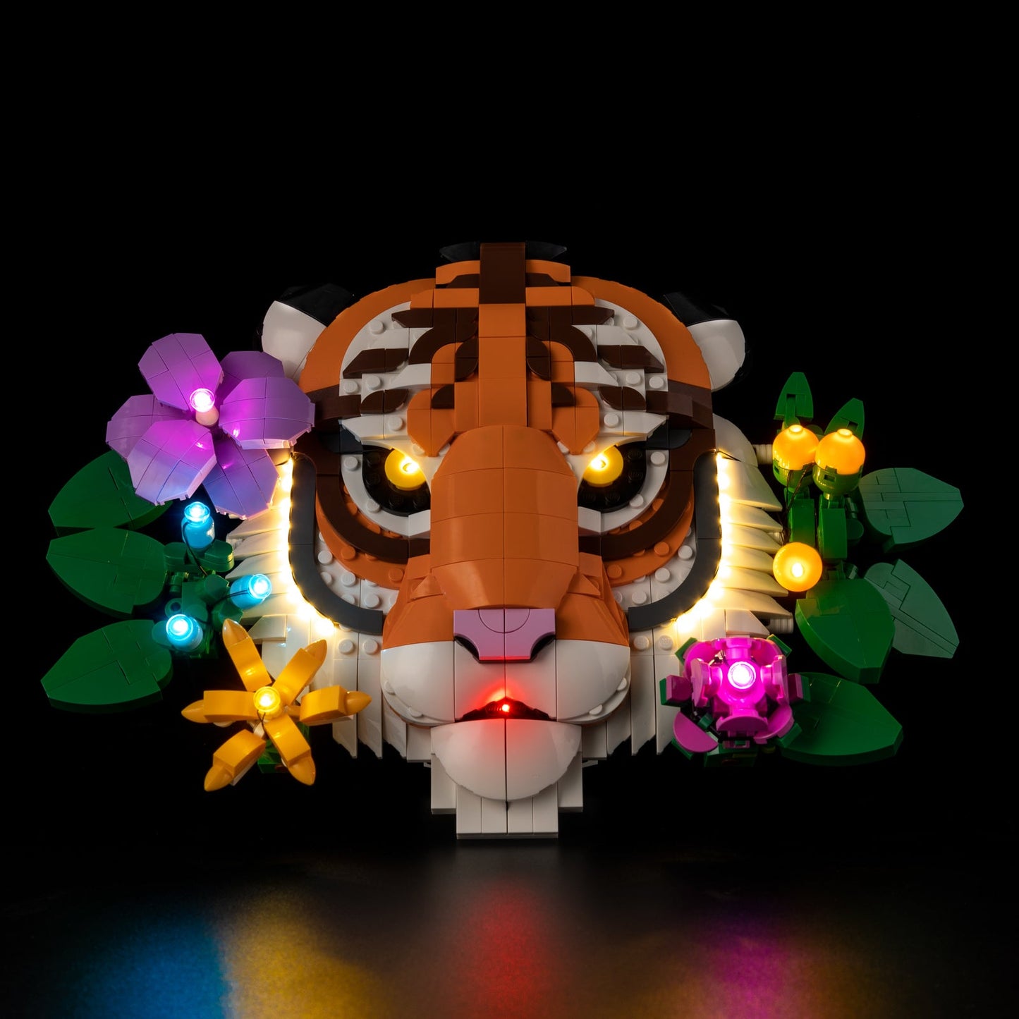 Light Kit For LEGO The Fauna Collection Tiger 31217 - 4-on