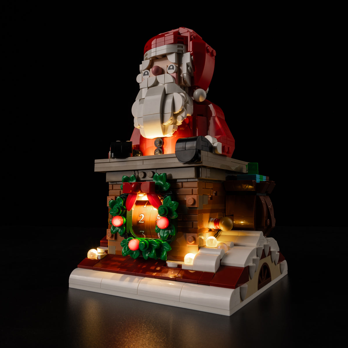 Light Kit for LEGO Santa's Holiday Countdown 40874