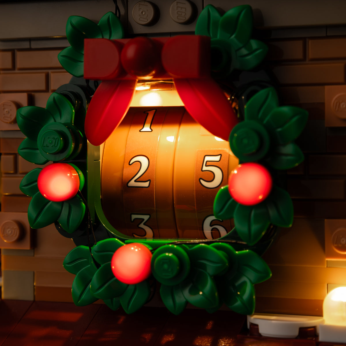 Light Kit for LEGO Santa's Holiday Countdown 40874