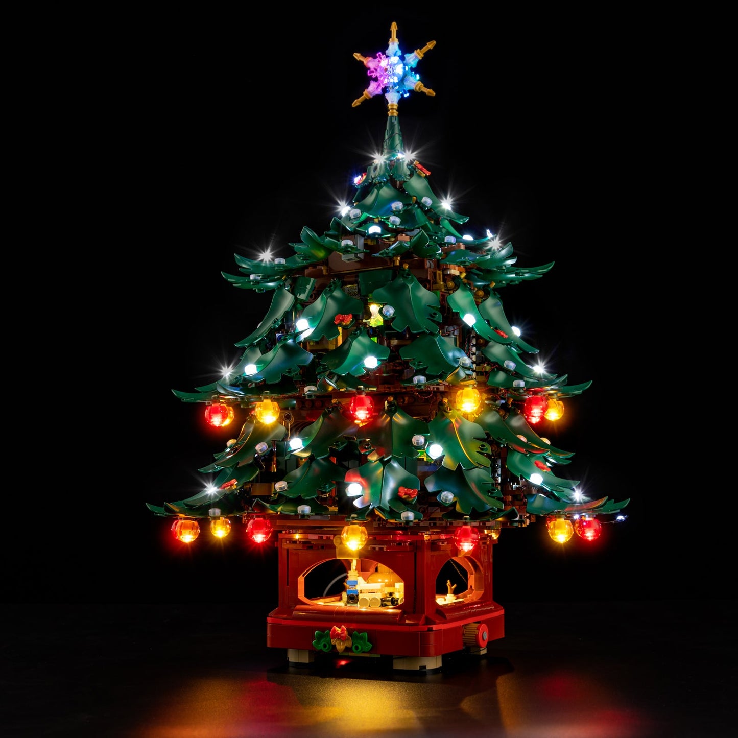 Light Kit For LEGO Family Christmas Tree 41843 - 41843-Family-Christmas-Tree-5-on