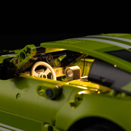 Light Kit For LEGO Ford Mustang Shelby GT500 42138 - 42138-Ford-Mustang-Shelby-GT500-10-details