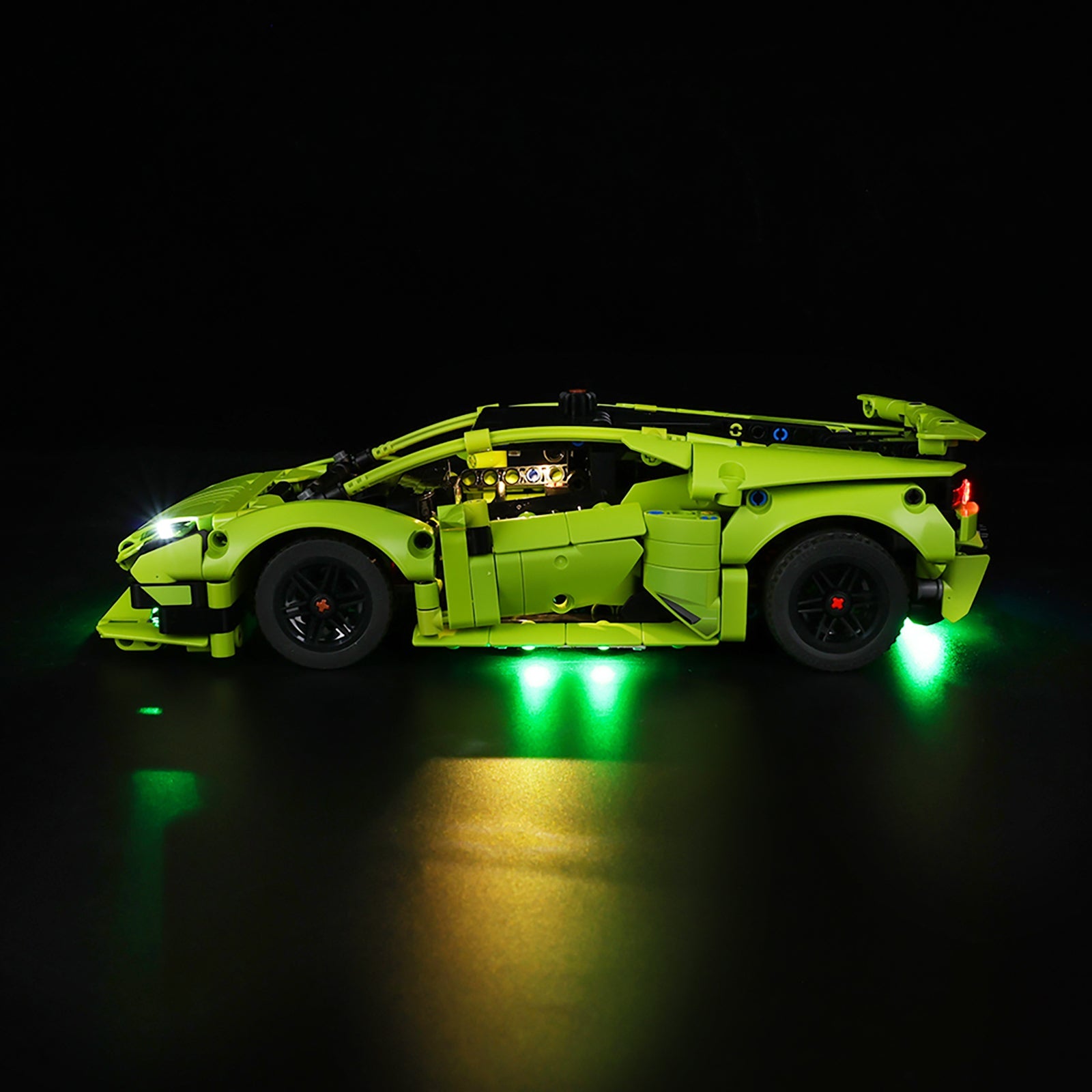 Light Kit For LEGO Lamborghini Huracan Tecnica 42161 - 42161-Lamborghini-Huracan-Tecnica-2-on
