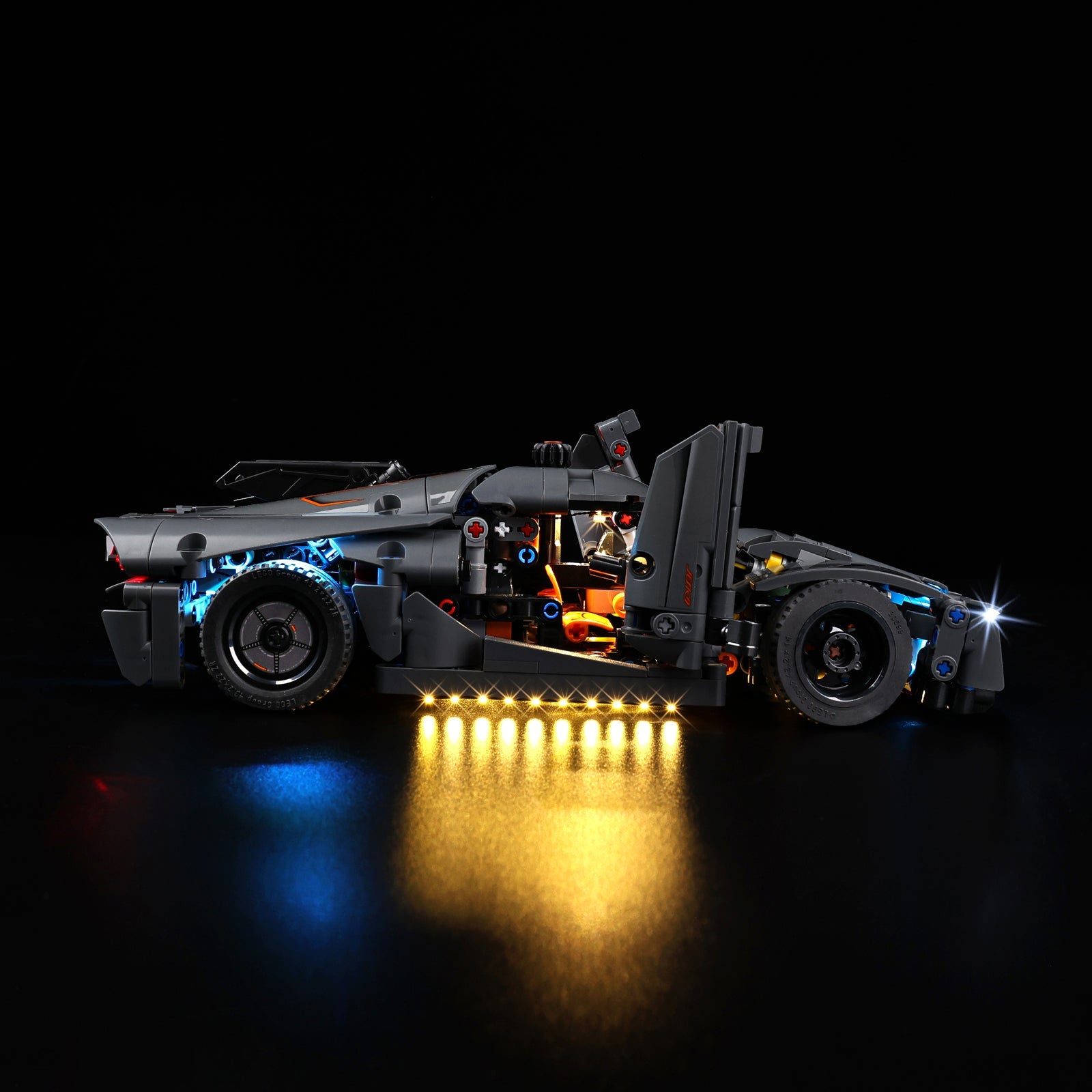 Light Kit For LEGO Koenigsegg Jesko Absolut Grey Hypercar 42173 - 42173-Koenigsegg-Jesko-Absolut-Grey-Hypercar-9-on