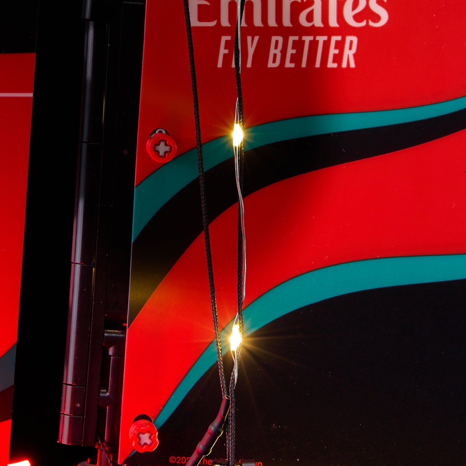 Light Kit For LEGO Emirates Team New Zealand AC75 Racing Yacht 42174 - 42174-Emirates-Team-New-Zealand-AC75-Racing-Yacht-11-details