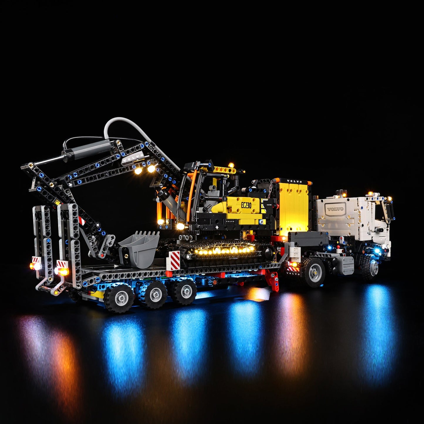 Light Kit For LEGO Volvo FMX Truck & EC230 Electric Excavator 42175 - 42175-6-on