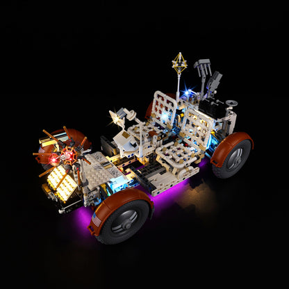 Light Kit For LEGO NASA Apollo Lunar Roving Vehicle - LRV 42182 - 42182-6-on