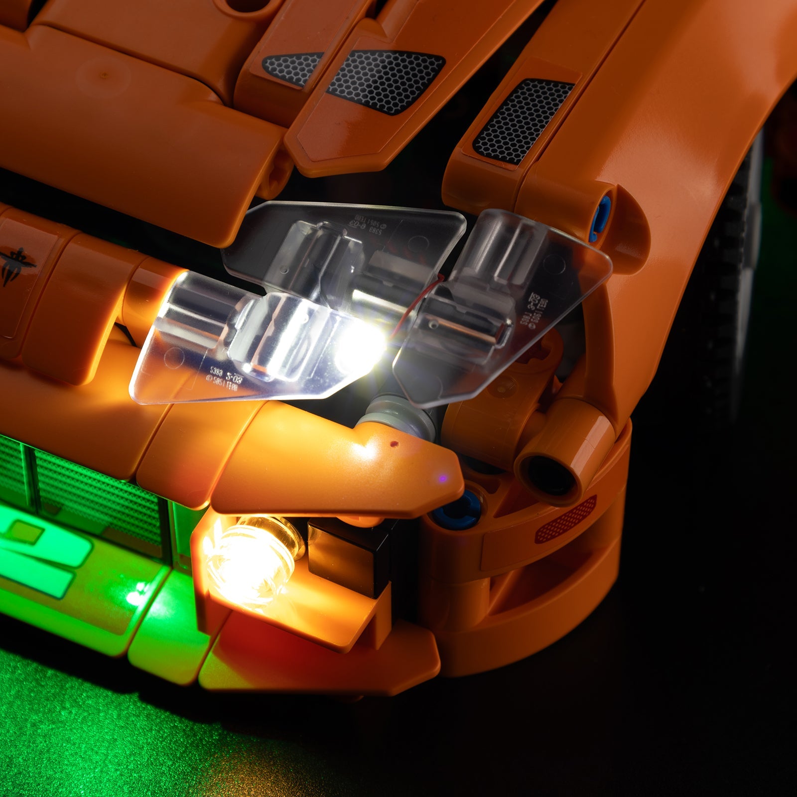 Light Kit For LEGO Fast and Furious Toyota Supra MK4 42204 - 42204-11-details