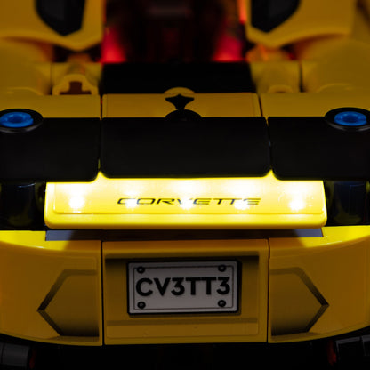 Light Kit For LEGO Chevrolet Corvette Stingray 42205 - 42205-8-details