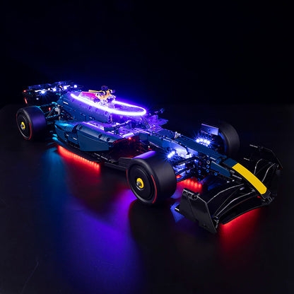 Light Kit For LEGO Oracle Red Bull Racing RB20 F1 Car 42206 - 42206-5-on