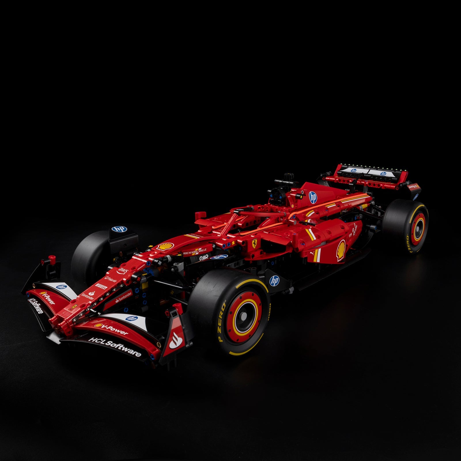 Light Kit For LEGO Ferrari SF-24 F1 Car 42207 - 42207-1-off
