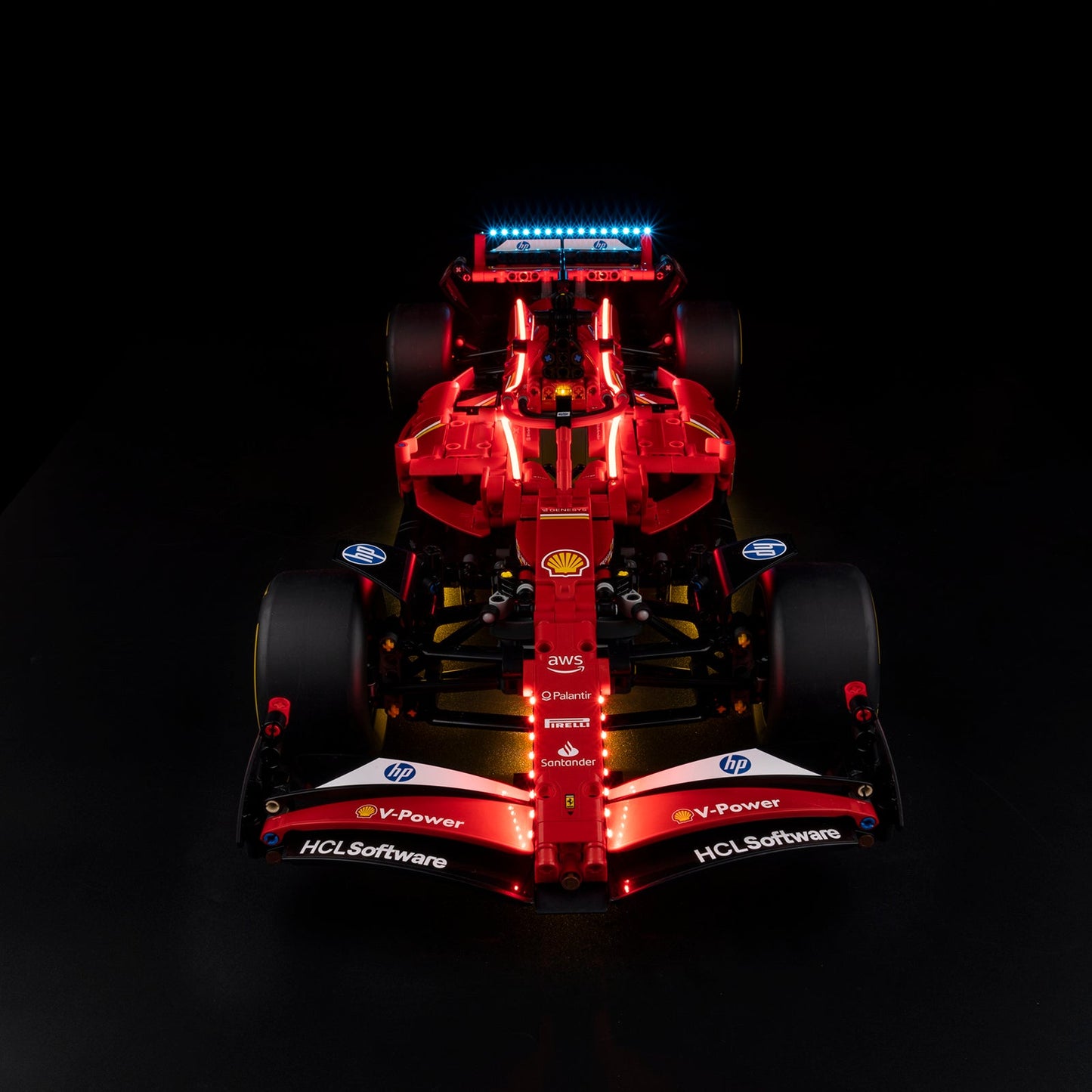 Light Kit For LEGO Ferrari SF-24 F1 Car 42207 - 42207-3-on