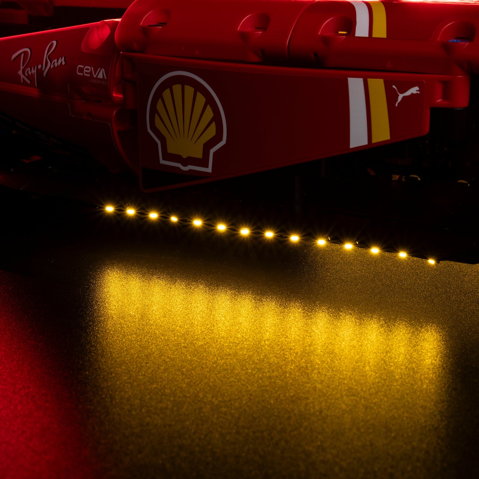 Light Kit For LEGO Ferrari SF-24 F1 Car 42207 - 42207-8-details