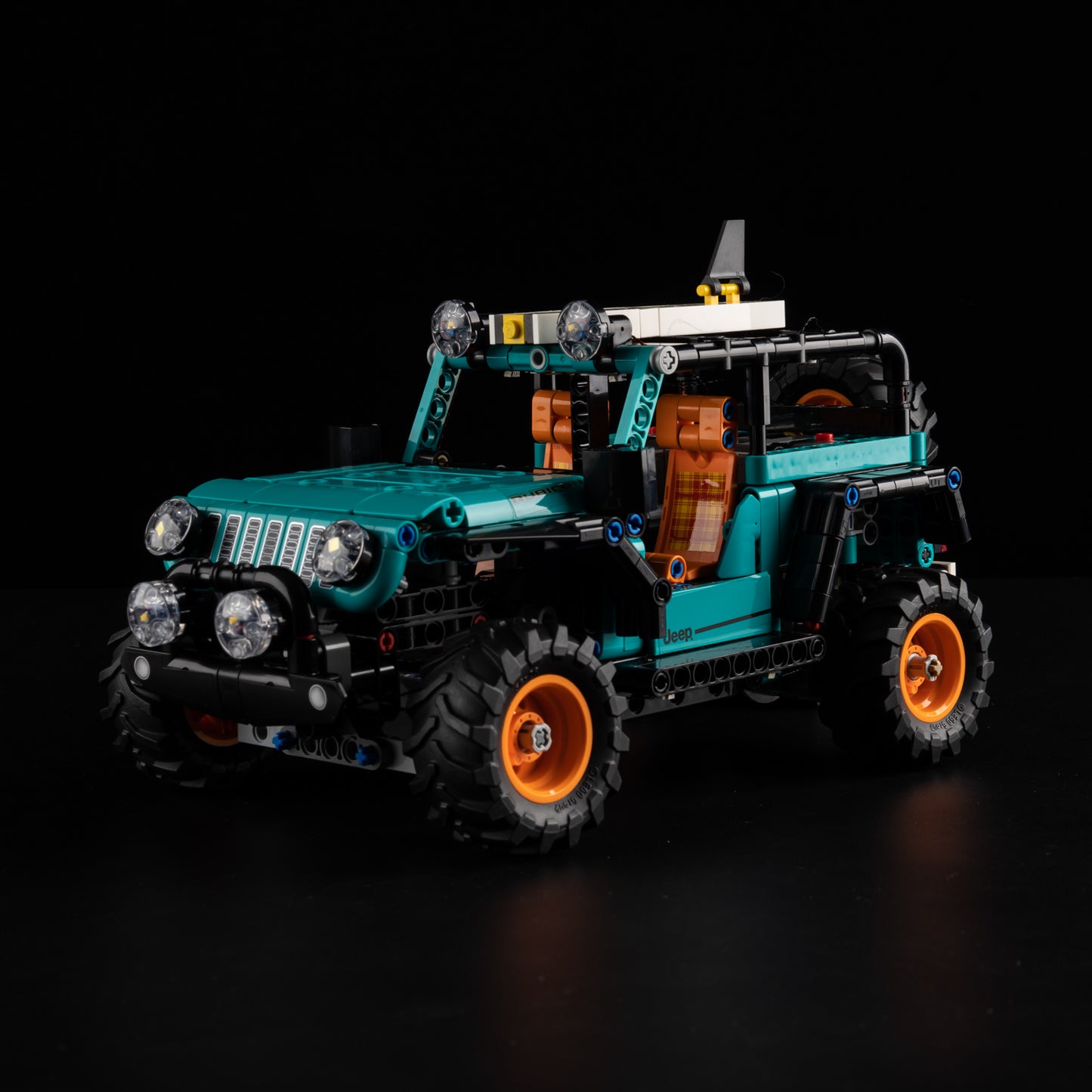 Light Kit For LEGO Jeep® Wrangler Rubicon SUV 42227