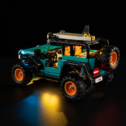 Light Kit For LEGO Jeep® Wrangler Rubicon SUV 42227