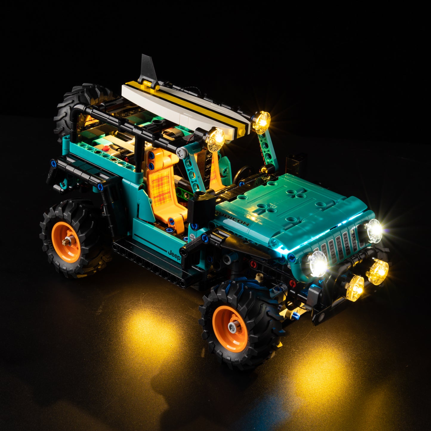 Light Kit For LEGO Jeep® Wrangler Rubicon SUV 42227