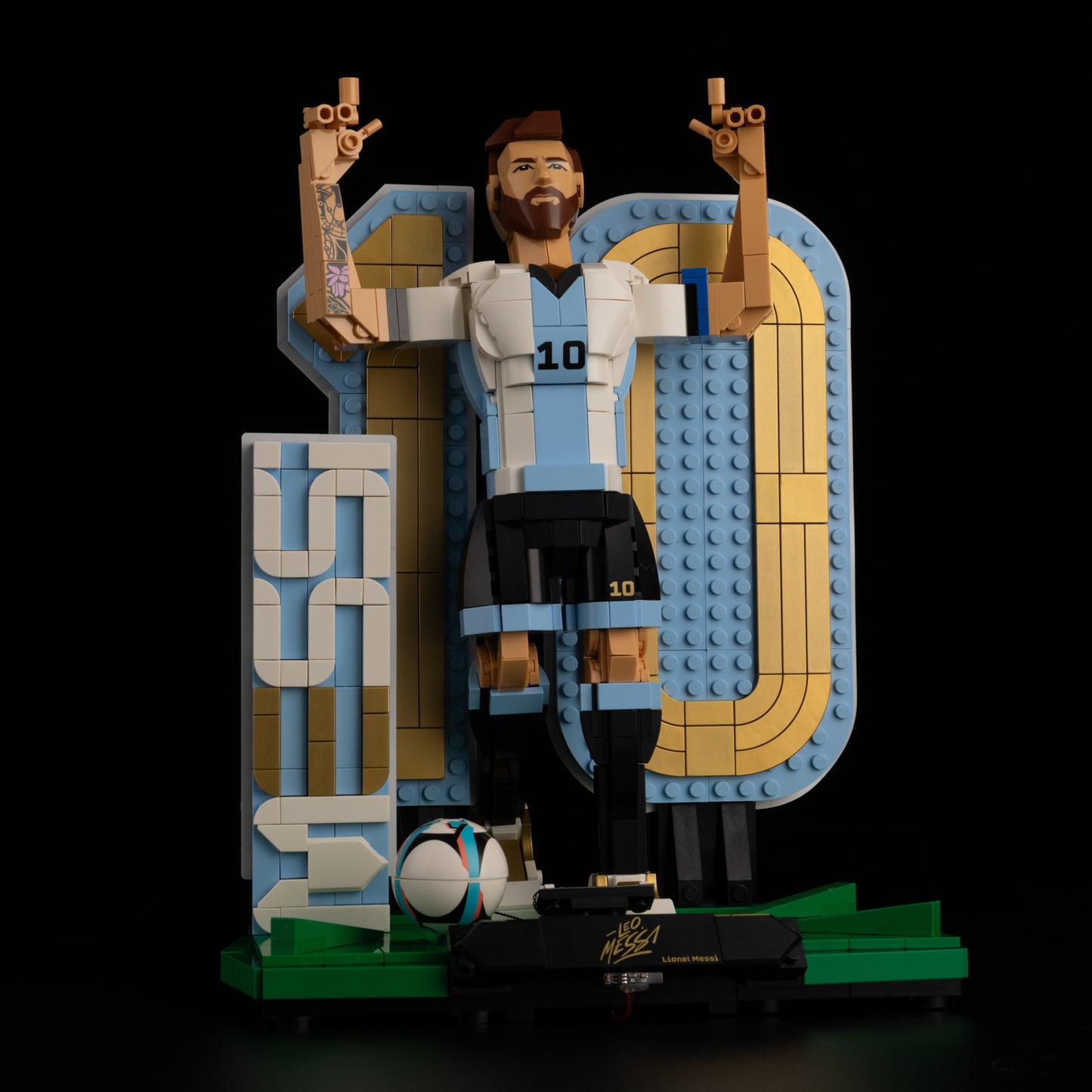 Light Kit For LEGO Lionel Messi – Soccer Legend 43015