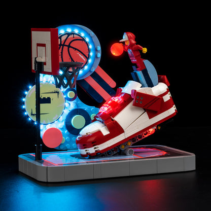 Light Kit For LEGO Basketball Player Kobe Bryant 43021 - 43021-Basketball-Player-Kobe-Bryant-1-on (lights on)