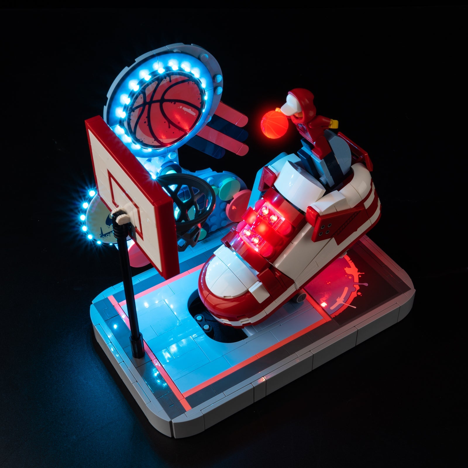 Light Kit For LEGO Basketball Player Kobe Bryant 43021 - 43021-Basketball-Player-Kobe-Bryant-4-on