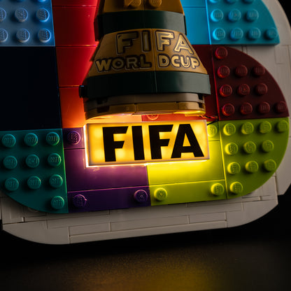 Light Kit For LEGO FIFA World Cup 2026™ Official Emblem 43032