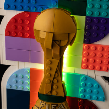 Light Kit For LEGO FIFA World Cup 2026™ Official Emblem 43032
