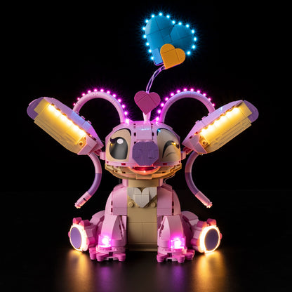 Light Kit For LEGO Sonic 43257 - 43257-Sonic-1-on (lights on)