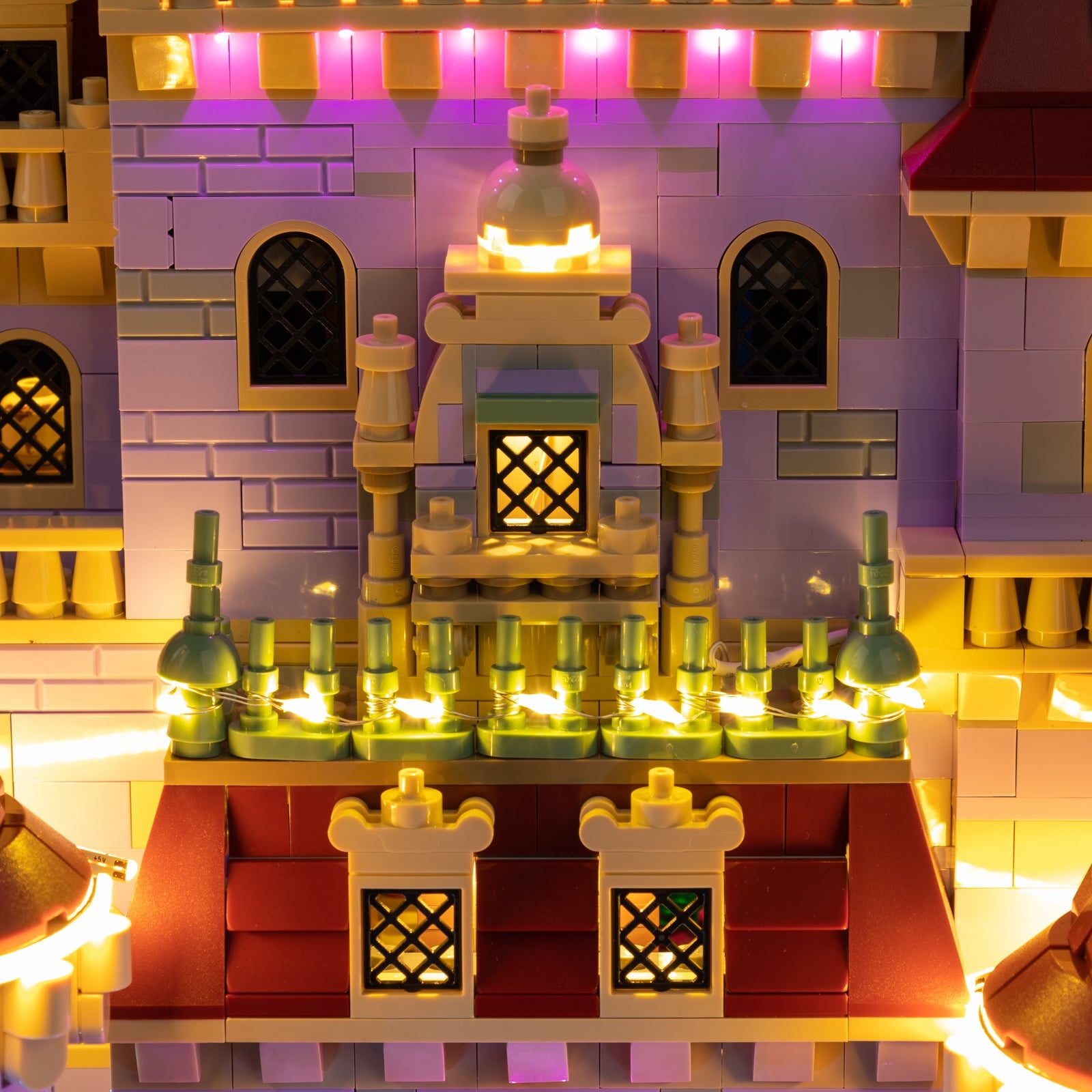 Light Kit For LEGO Beauty and the Beast Castle 43263 - 43263-Beauty-and-the-Beast-Castle-12-details