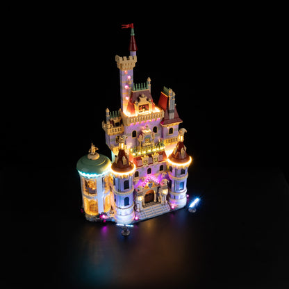 Light Kit For LEGO Beauty and the Beast Castle 43263 - 43263-Beauty-and-the-Beast-Castle-4-on